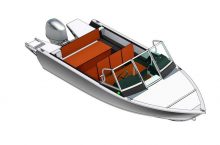 Моторная лодка REALCRAFT 470