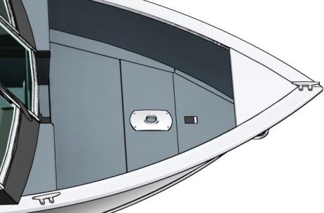 Компоновка RealCraft 470 Fish - Носовой подиум