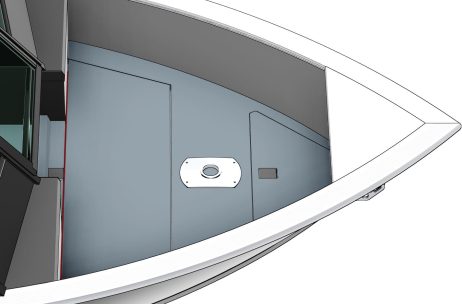 Носовой подиум Салют 480 NEO