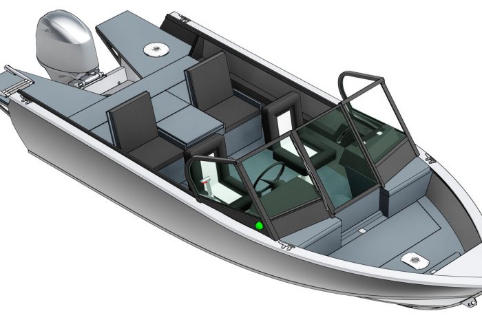 Схема лодки Салют 480 NEO