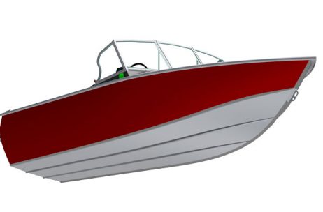 Вариант цветового оформления Realcraft 460 - По согласованию, мы можем оформить лодку в цвета по Вашим предпочтениям
