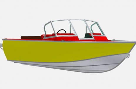 Вариант цветового оформления Realcraft 500 - По согласованию, мы можем оформить лодку в цвета по Вашим предпочтениям