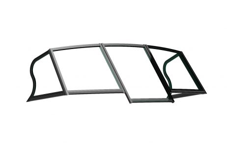 Цвет рамок ветровых стекол Realcraft 500 - Окрашенные в черный цвет