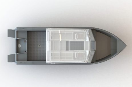 Компоновка Realcraft 700 Cabin - вид сверху