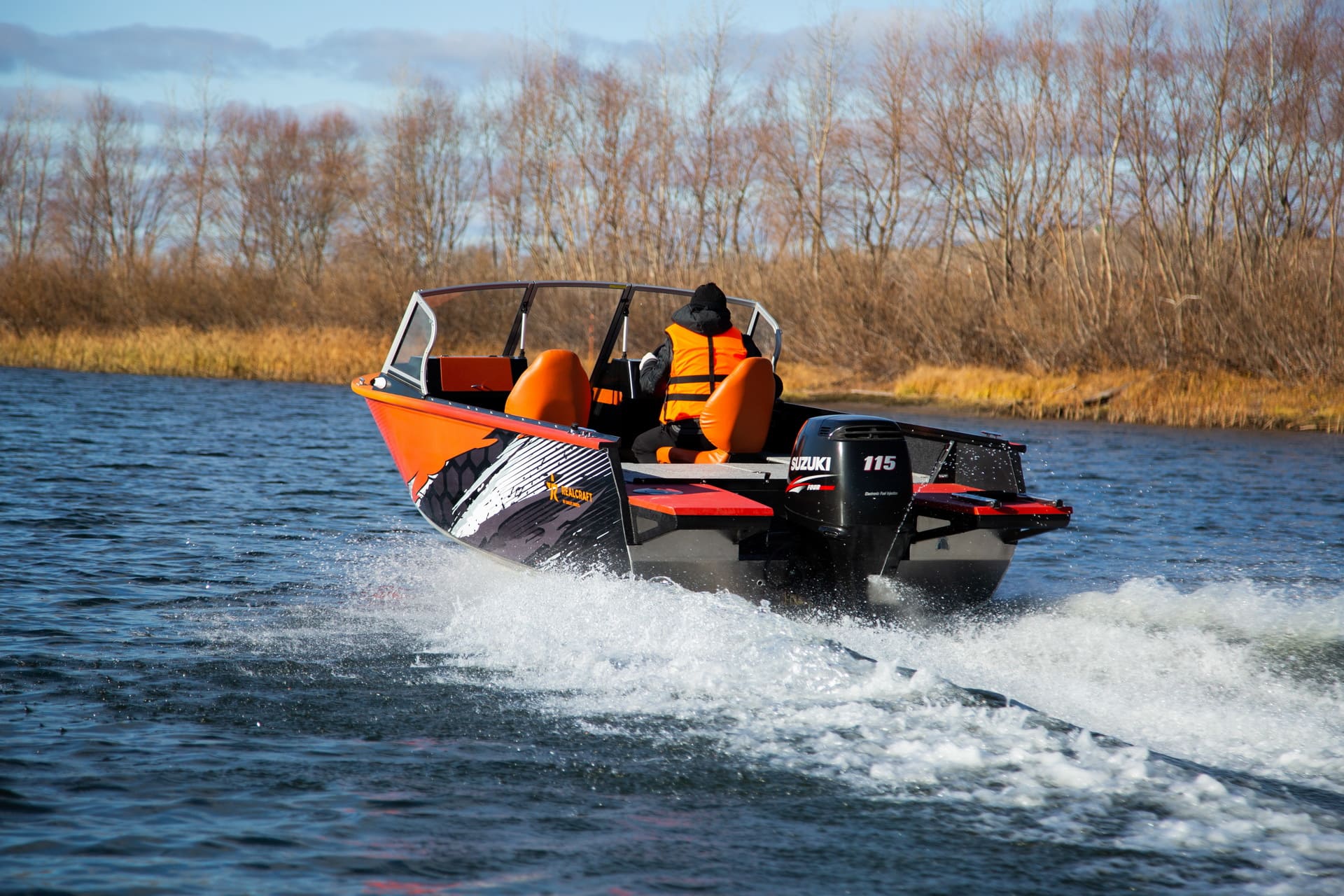 Комплектация лодки Realcraft 510 Fish